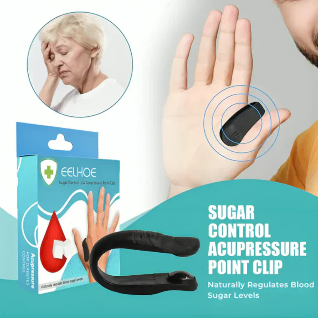 Buy 1 Get 1 Free 🔥🔥 Sugar Control Acupressure Clip✨