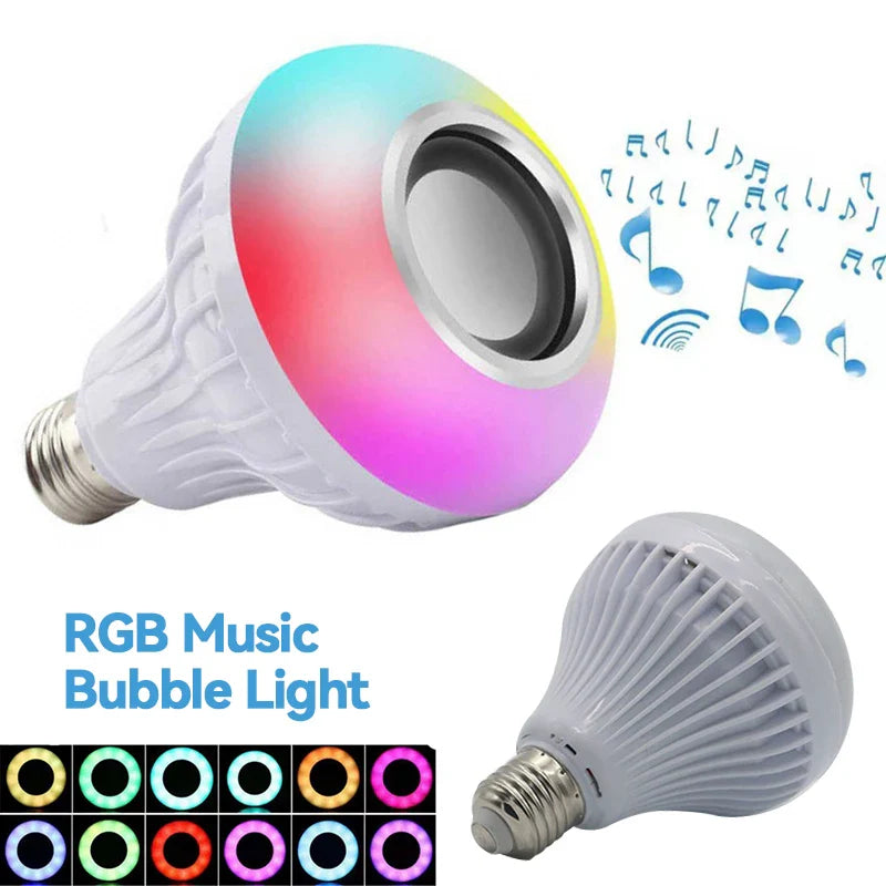 RGB Bluetooth Speaker Bulb 🎶💡- 💥Clearance Sale 60% Off 🔥