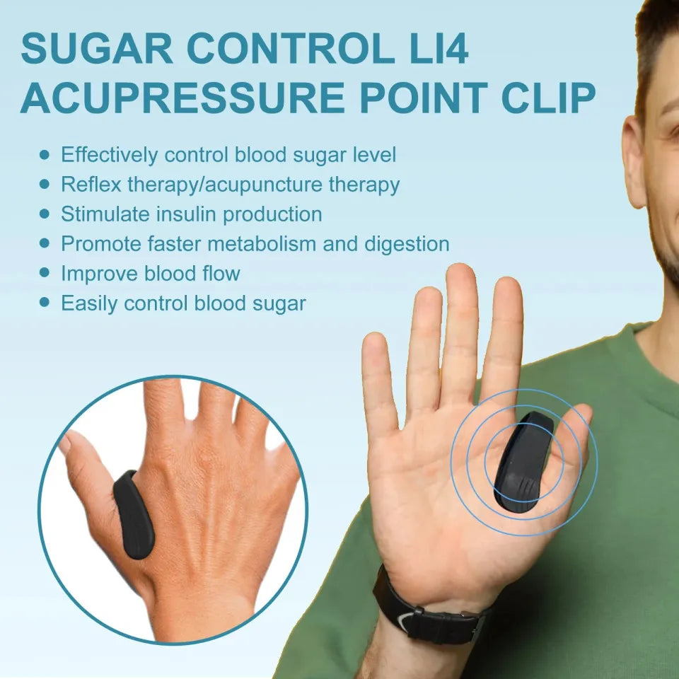 Buy 1 Get 1 Free 🔥🔥 Sugar Control Acupressure Clip✨
