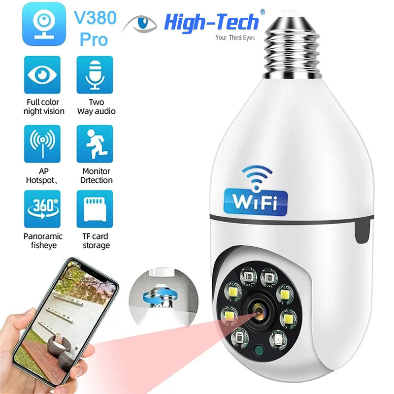 Light Bulb Smart Camera
