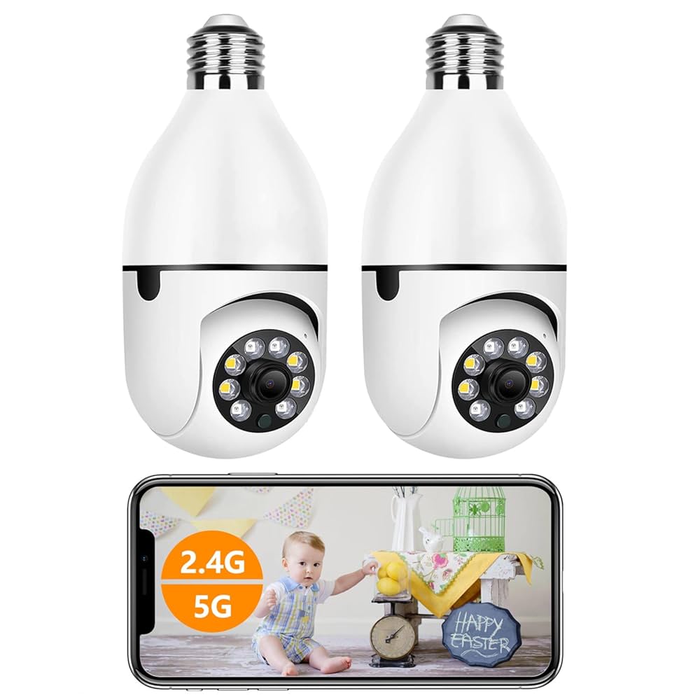 Light Bulb Smart Camera